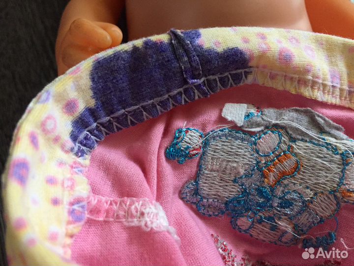 Кукла-пупс Baby Doll (аналог Baby Born) 9 функций