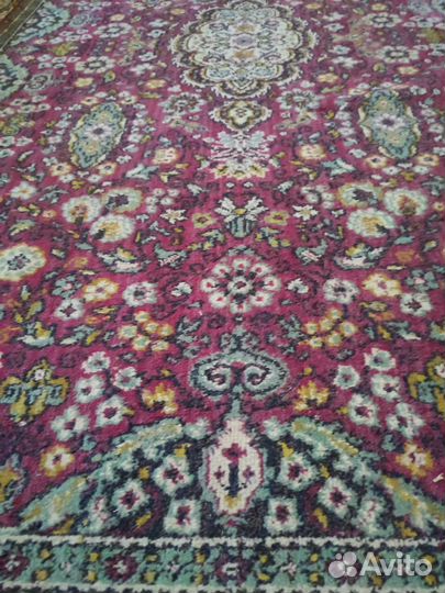 Ковер шерстяной СССР 1,5 на 2 м