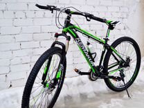 Горный велосипед kemakur 29 колеса (Бело зеленый)