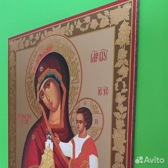 Икона Божьей Матери Тучная гора 18х22 см