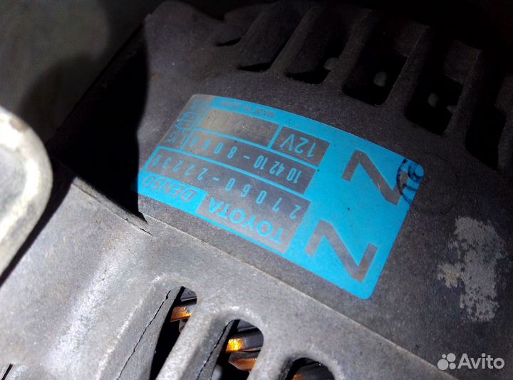 Генератор toyota wish awensis