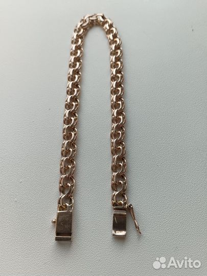 Золотые цепи и браслеты