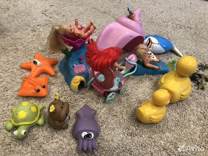 Игрушки для ванны