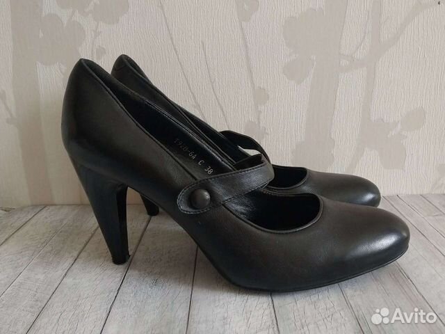 Туфли черные женские 38 размер Терволина