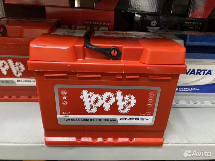 Аккумулятор 60 Topla на зиму