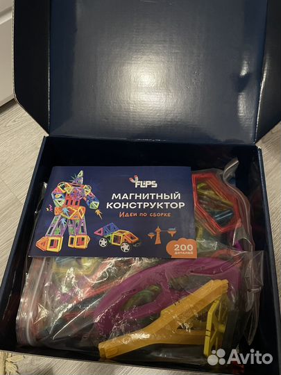 Магнитный конструктор flips