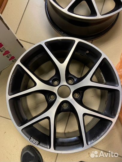 Диски BBS SR R17 5*114.3 с резиной