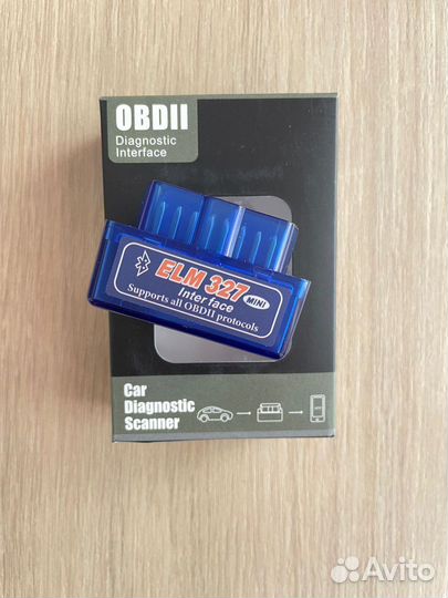 Диагностический сканер OBD2 (obdii) ELM327