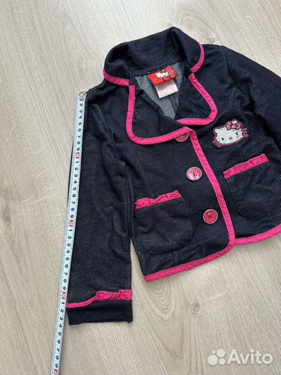 Жакет для девочки на 2 года. Hello kitty