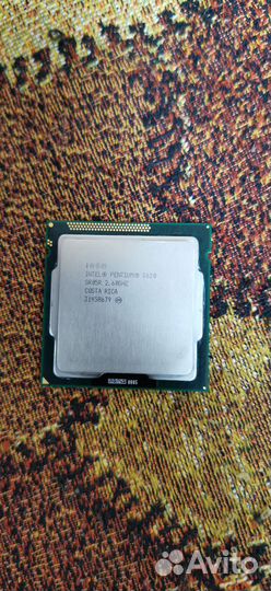 Процессор intel pentium g620