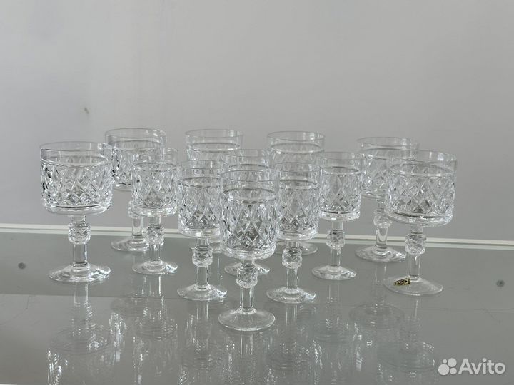 Хрустальные фужеры,рюмки Дуги лзхс