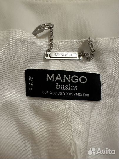 Укороченный блейзер жакет Mango, размер XS