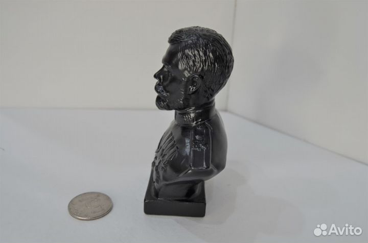 Бюст Николай 2 чугун