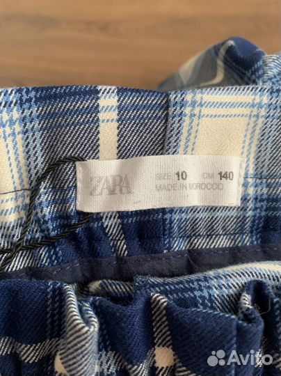 Брюки zara для девочки 140