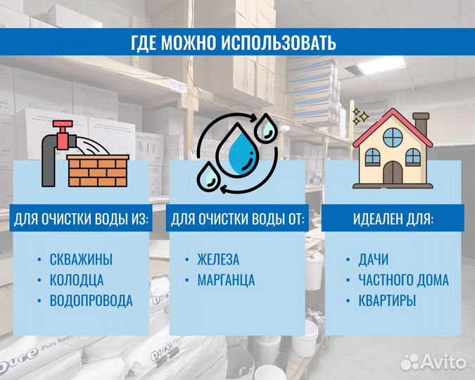 Станция для очистки воды для дома дачи