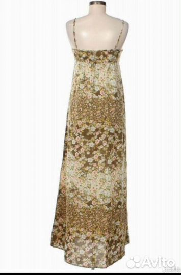 Сарафан hm в цветочек xs длинное платье