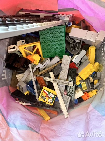 Lego детали россыпью