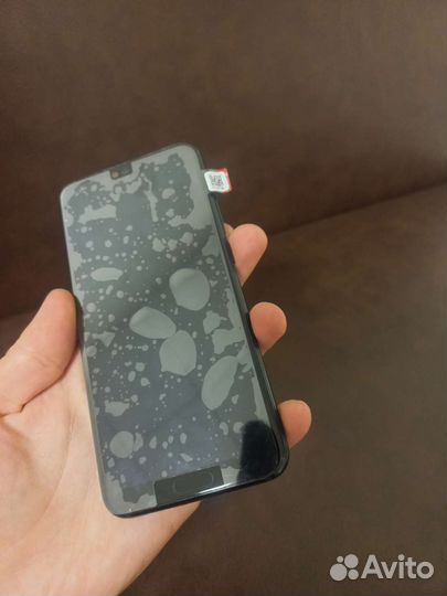 Сервисный экран honor 10 рамка+акб(черный)