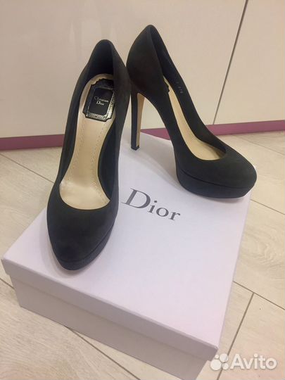 Туфли Christian Dior. Оригинал. Замша