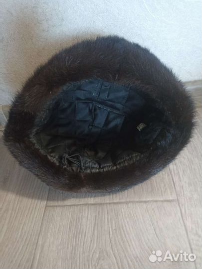 Шапка норковая женская