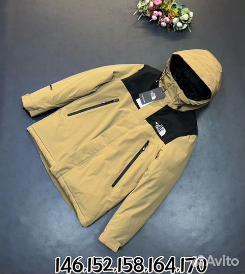 Куртка зимняя для мальчика the north face 146/170