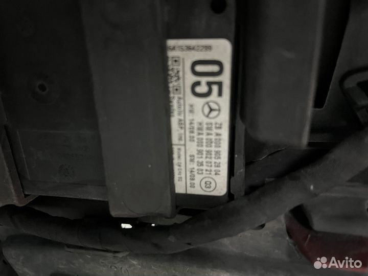 Передний бампер mercedes w205 AMG