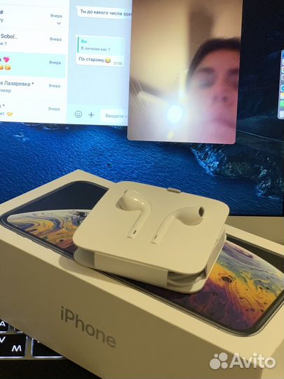 Наушники apple earpods lightning