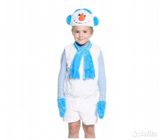 Карнавальный костюм снеговик