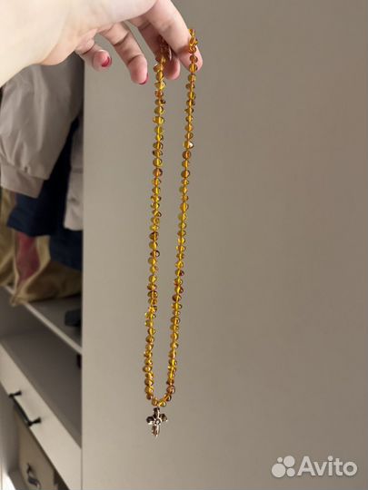 Бусы из янтаря