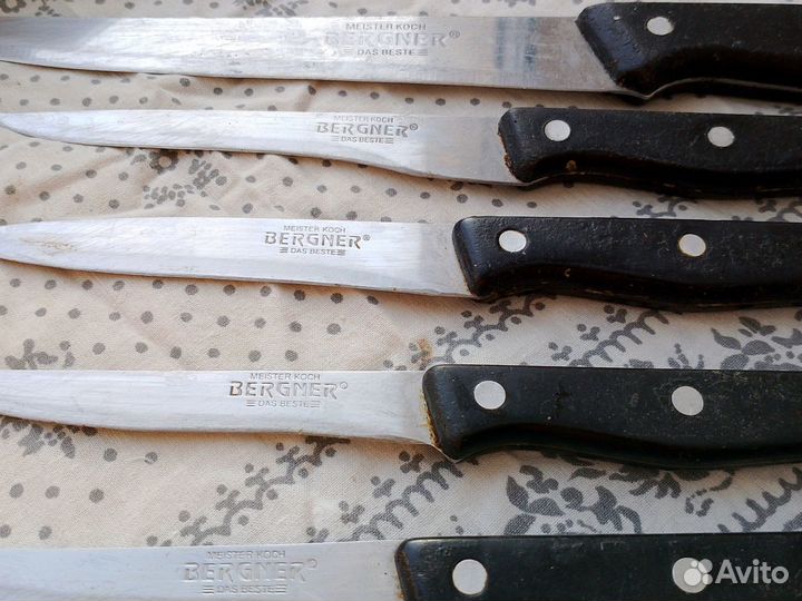 Набор кухонных ножей Bergner