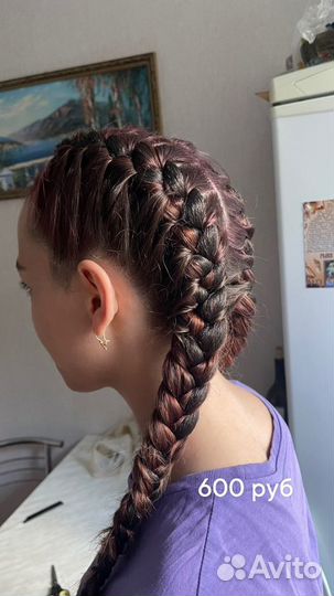 Плетение косичек