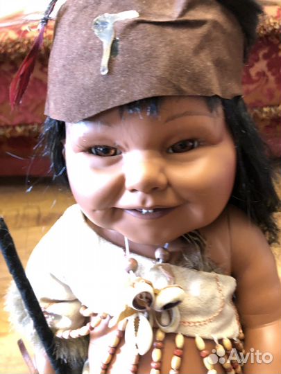 Кукла индеец 40 см