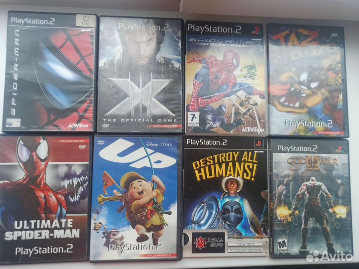 Игры для приставки Playstation 2