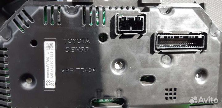 Щиток приборов тойота е160
