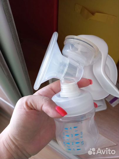 Молокоотсос avent ручной не пригодился