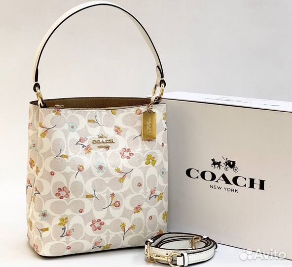 Cумка coach цветы