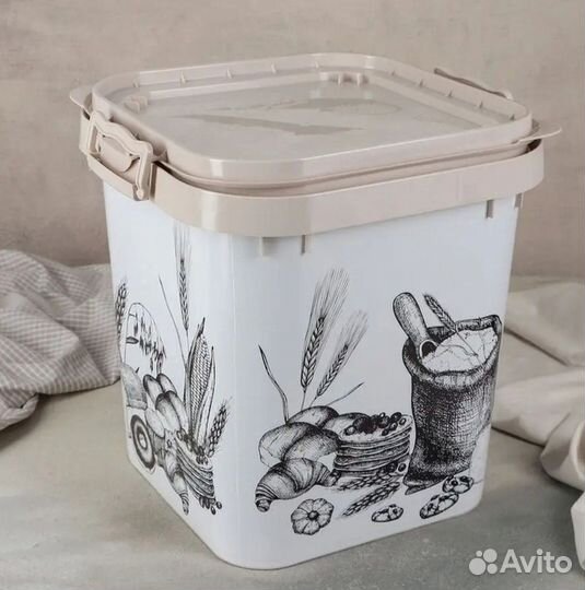 Ёмкость для муки и сахара 25 л