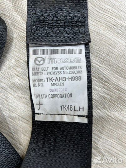 Ремень безопасности водительский Mazda Сх 9 TC PY
