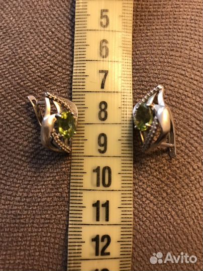 Серебряные серьги