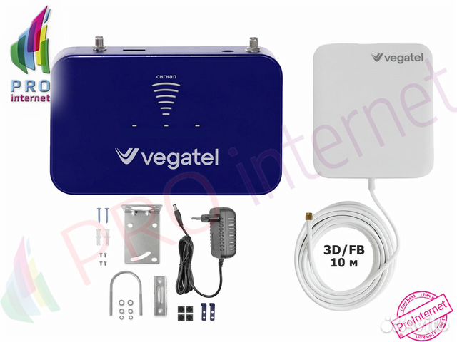 Усиление сотового сигнала Vegatel PL-2100