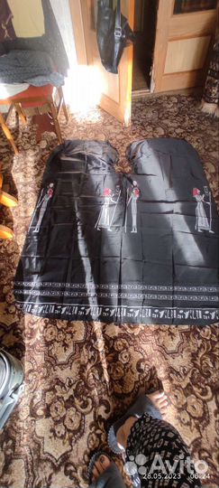 Пончо для стрижки, для покраски,лента для пончо