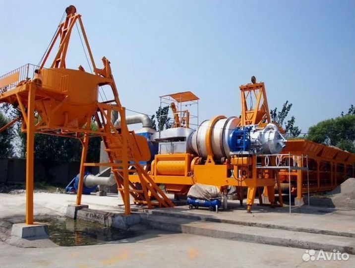 Мобильный асфальтобетонный завод QLB-20 (20 т/ч)