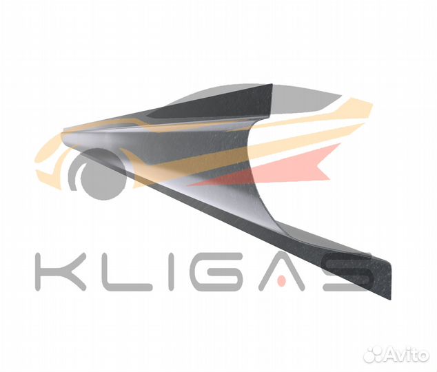 Порог Fiat Doblo левый