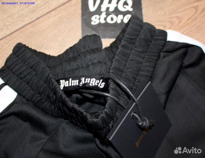 Штаны черные Palm Angels (Арт.37541)