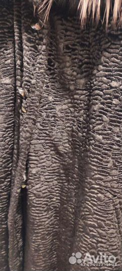Шуба каракуль