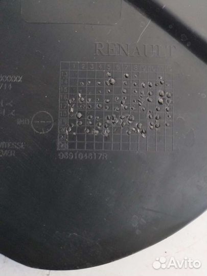 Центральная консоль Renault Logan 2