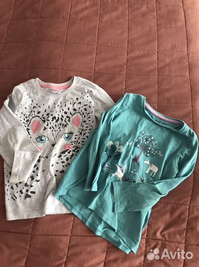 Вещи пакетом на девочку 104 110