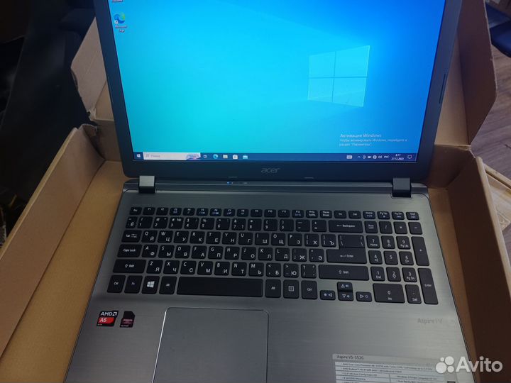 Ноутбук acer aspire v5