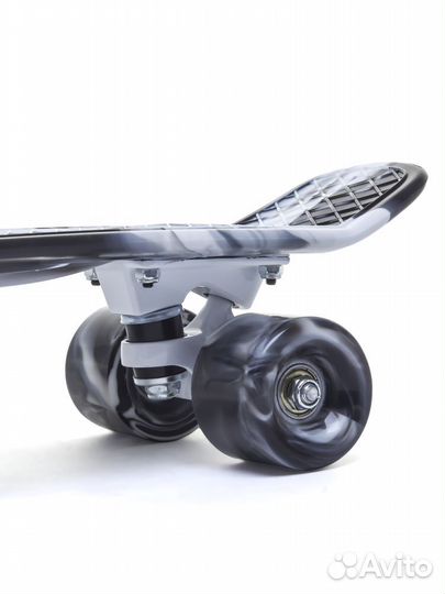 Миниборд atemi 22,5*6 цвет черн/бел, APB22D13