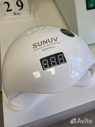 LED/UV Лампа для гель-лака, маникюра SUN